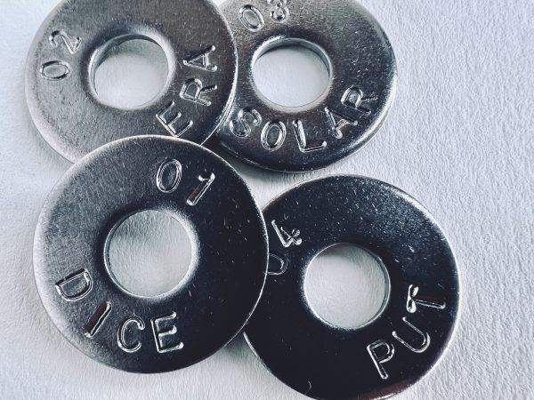 Stamped Washers from Jig